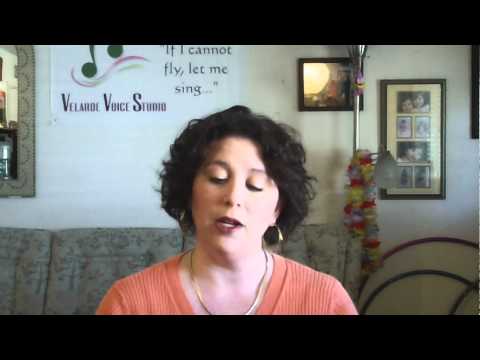 L'abbandono Italian text spoken for singing diction