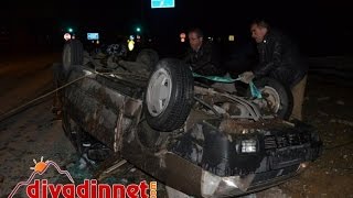 preview picture of video 'Kastamonu'da otomobil takla attı 3 yaralı'