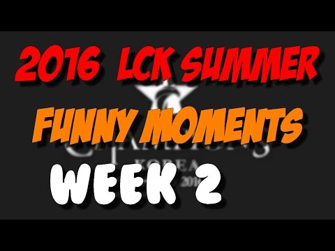 2016 LCK Summer | Funny Moments - WEEK 2