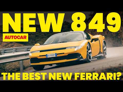 Thumbnail for Ferrari 849 Testarossa | Complex car, simply great to drive | Autocar by Ferrari 849 Testarossa