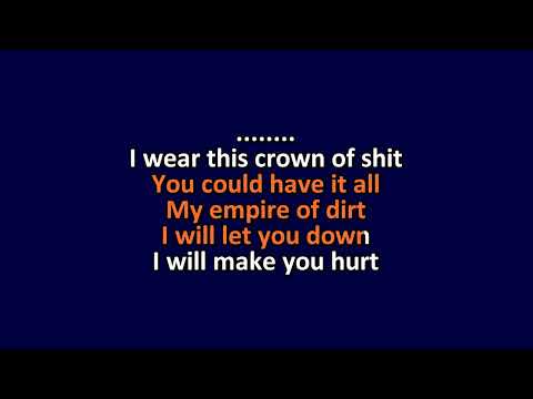 Nine Inch Nails - Hurt - Karaoke Instrumental Lyrics - ObsKure
