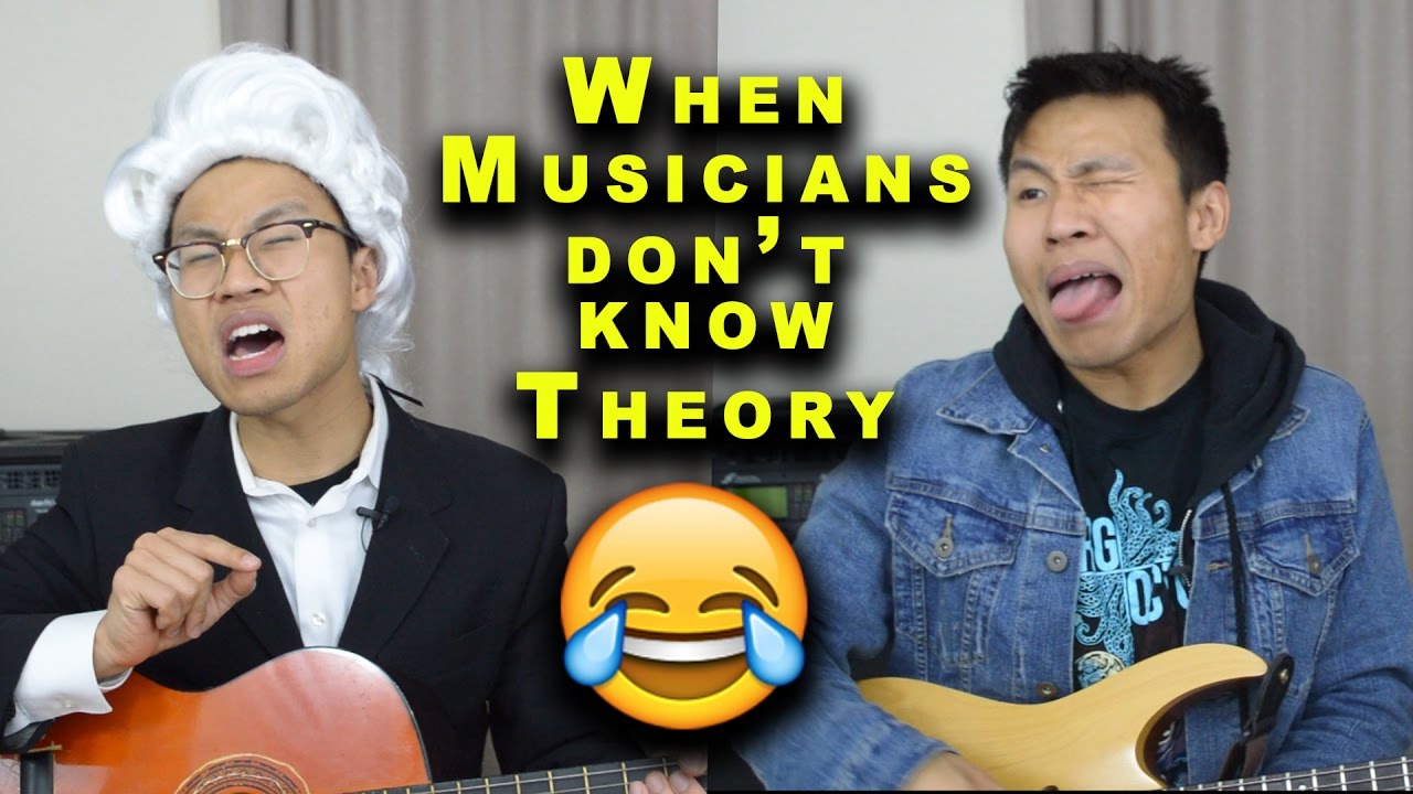 When Musicians Don't Know Theory [COMEDY SKIT] - YouTube