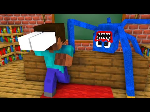 Monster School : POPPY PLAYTIME (Sad Story) - Minecraft Animation