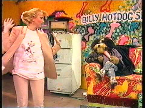 Linda de Mol and Billy Hotdog