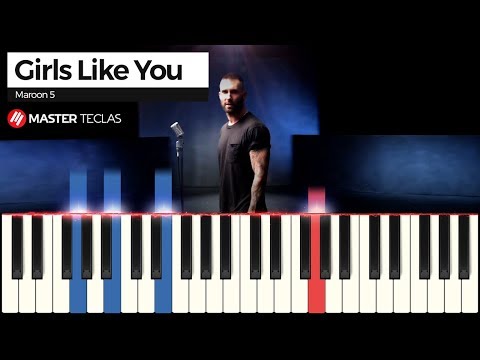💎 Girls Like You - Maroon 5 | Piano Tutorial 💎 💎 Girls Like You - Maroon 5 | Piano Tutorial 💎