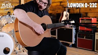 Video thumbnail for No Talking...Just Tones | Lowden O-22c Original Series Acoustic Guitar by Peach Guitars