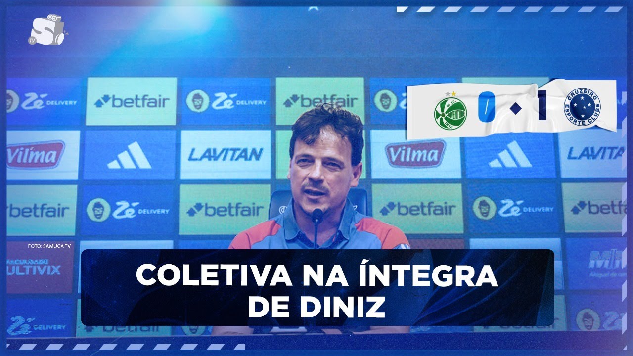 COLETIVA DO TÉCNICO FERNANDO DINIZ APÓS VITÓRIA CONTRA O JUVENTUDE