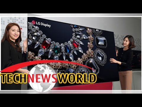 Lg kicks off ces’s giant, expensive tv race with an 88-inch 8k oled display