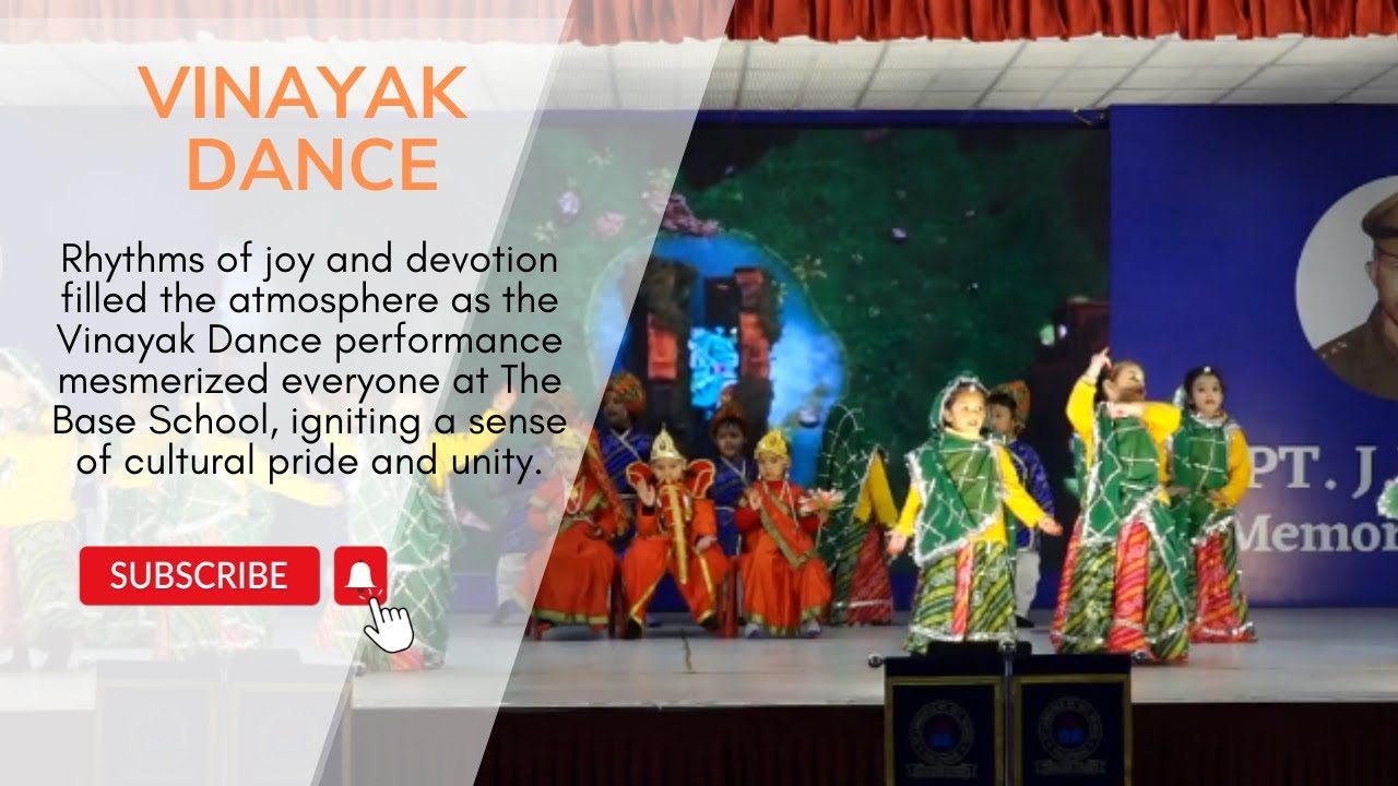 VINAYAK DANCE || THE BASE SCHOOL || NURSERY STUDENTS||
