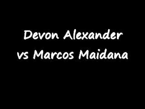 Devon Alexander vs Marcos Maidana