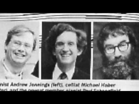 The Gabrielli Trio: Schoenfield Café Music, Andrew Jennings, Michael Haber, Paul Schoenfield