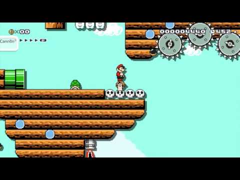 Super Mario Maker - Cannon Fodder by Dylan - No Commentary 1AB