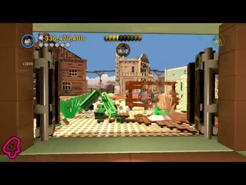The Lego Movie Videogame - #4 Flatbush Rooftops 100% Collectibles Guide