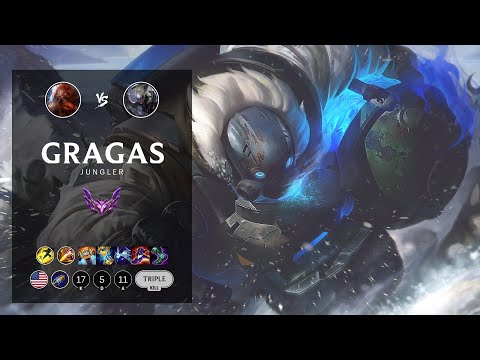 Gragas Jungle vs Diana - NA Master Patch 12.6