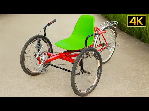 I Will Surprise You With This Crazy Idea - Turn Your Bike Into A Cool Tricycle! | HTN Creativity