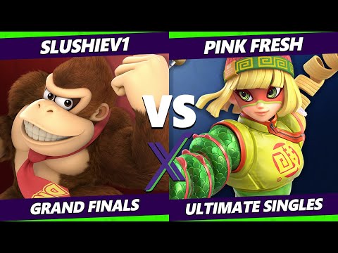 S@X 413 GRAND FINALS - Pink Fresh (Min Min) Vs. SlushieV1 [L] (Donkey Kong) Smash Ultimate - SSBU