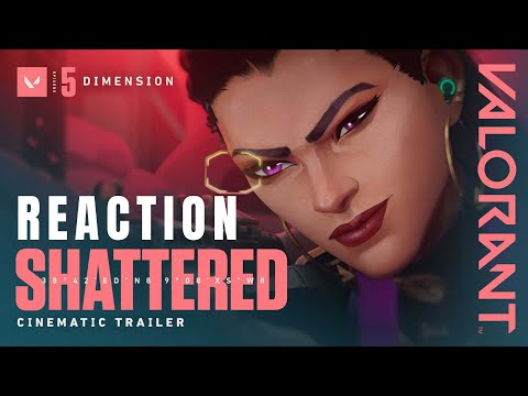 SHATTERED // Episode 5: DIMENSION Cinematic - VALORANT  reaction #valorant  #gaming