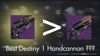 The Best Handcannon that never was | Destiny 1