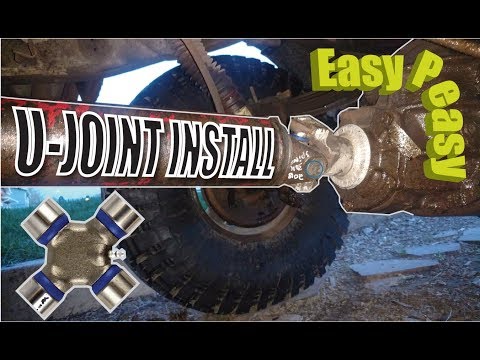 How to replace U joints with no special tools