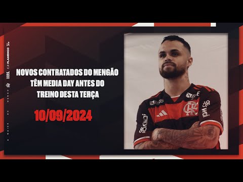 Mengão's new recruits have Media Day before Tuesday's training