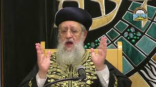 מהו איסור בנין וסתירה בכלים I מרן הראשון לציון הגאון רבי דוד יוסף שליט"א (מוסדות יחווה דעת) - התמונה מוצגת ישירות מתוך אתר האינטרנט יוטיוב. זכויות היוצרים בתמונה שייכות ליוצרה. קישור קרדיט למקור התוכן נמצא בתוך דף הסרטון