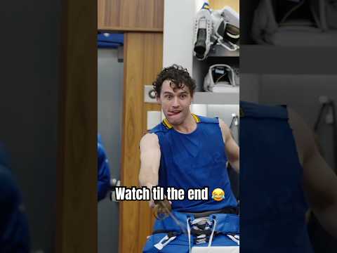 Alex Lyon Is Wielding The Sabre! #nhl #win #hockey