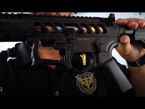 9:1 DSG  Custom Built EMG UDR Gel Blaster