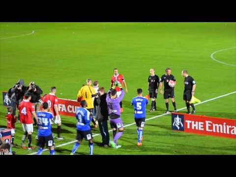 FC United v Chesterfield - EJ as Mascot
