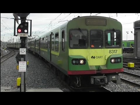 Irish Rail 8300 Class Dart Number 8317 - Connolly Station, Dublin