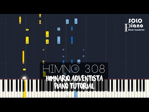 HIMNO 308 - Dios descendió | Piano Tutorial + Partitura