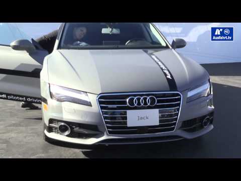 CES 2015 : Audi Pilotiertes Fahren A7 Jack / EXCLUSIVE Interview