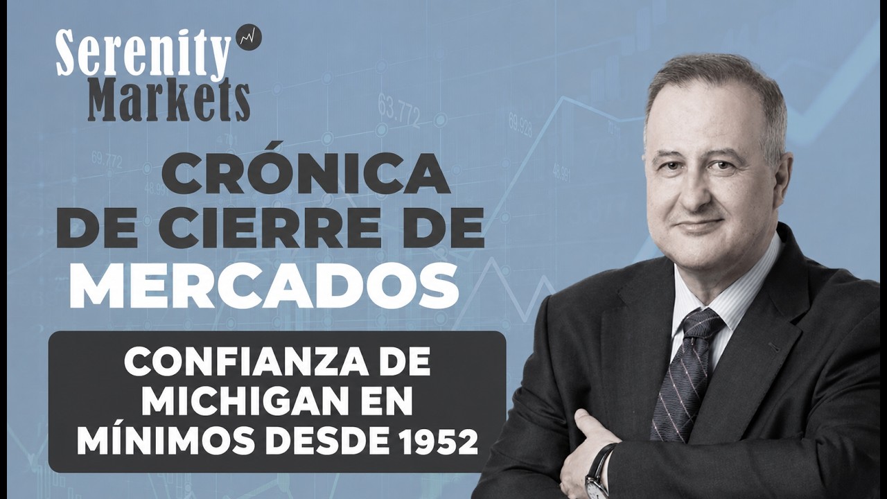 Sentimiento Michigan mínimo desde 1952 - Cierre Cárpatos - 22 de mayo de 2026