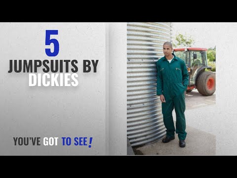 Top 10 Dickies Jumpsuits [2018]: Dickies Redhawk Zip Front Coverall Regular