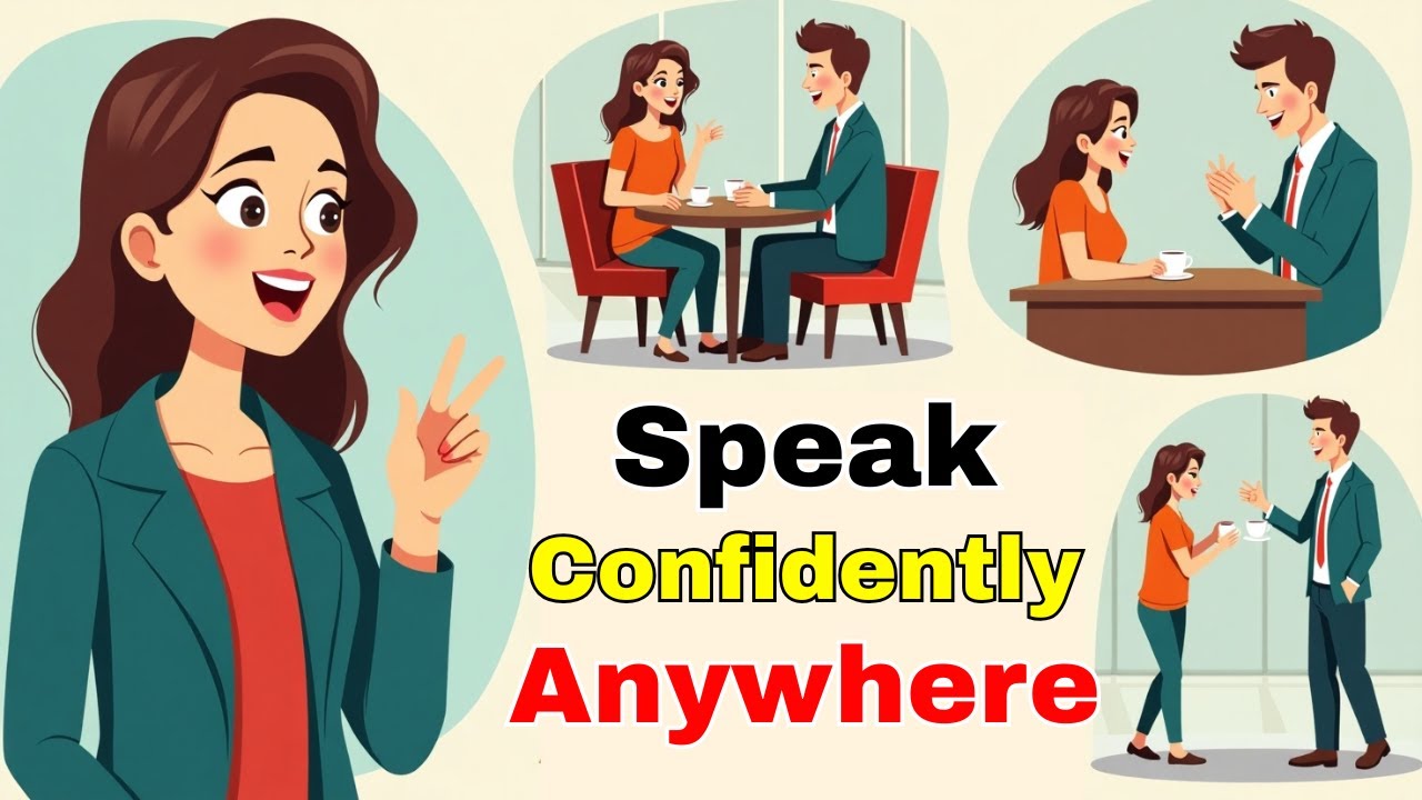 Speak Confidently Anywhere| Learn | English | With |Podcast  Conversation | English |graded| reader|