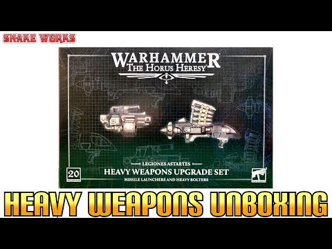 Horus Heresy Heavy weapons upgrade set - Age of darkness - Games workshop