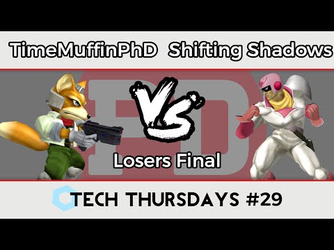 Tech Thursdays #29 - PRLS | TimeMuffinPhD (Fox) Vs Shifting Shadows (Falcon) Melee Losers Final