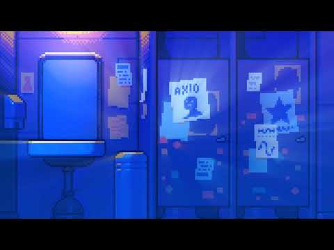 blue from the club bathroom