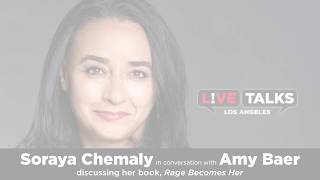 Soraya Chemaly in conversation with Amy Baer at Live Talks Los Angeles