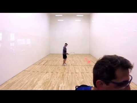Racquetball Ross Greenberg vs Joe Linnell