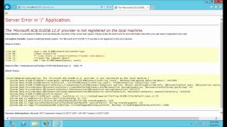 The Microsoft.Jet.OLEDB.4.0 provider is not registered on the local machine IIS8 or IIS7