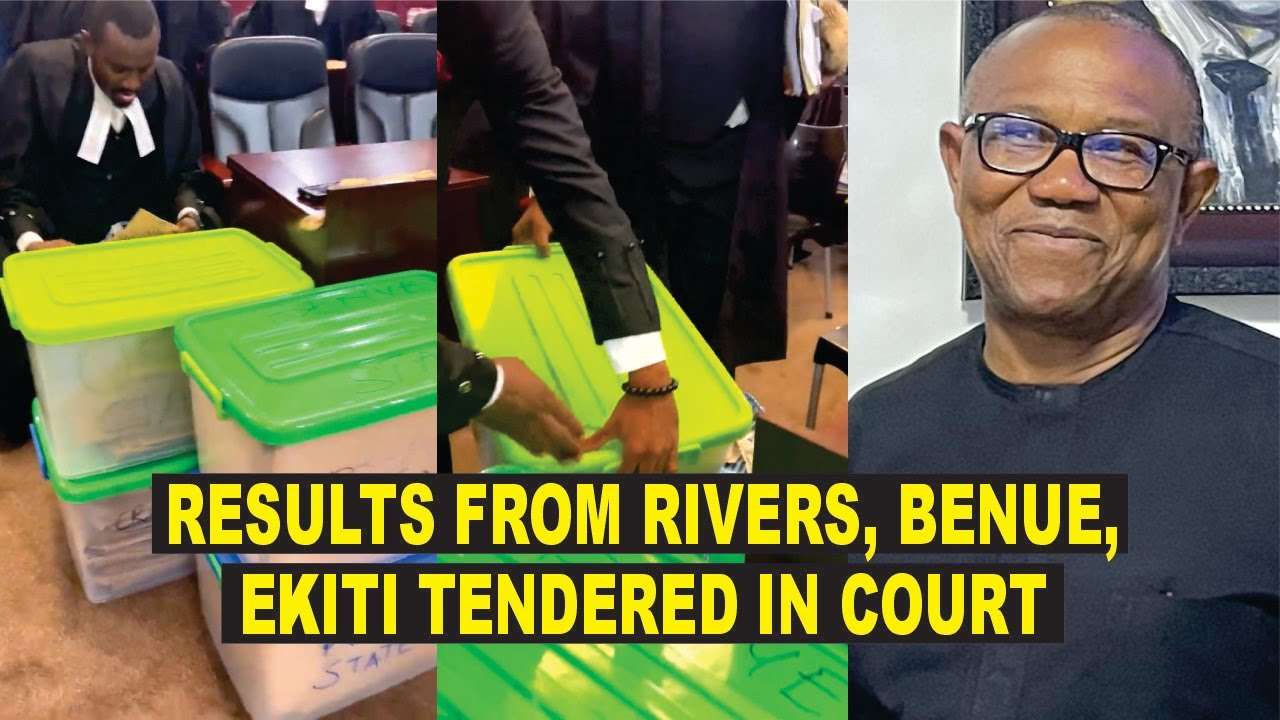 Peter Obi Brings Massive Evidence To Court To Prove He Won The Presidential Election