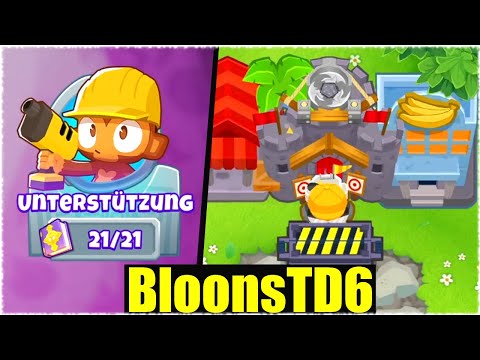 DIE 100% AFFENWISSEN SUPPORTAFFEN! - Bloons Td6 [Deutsch/German]