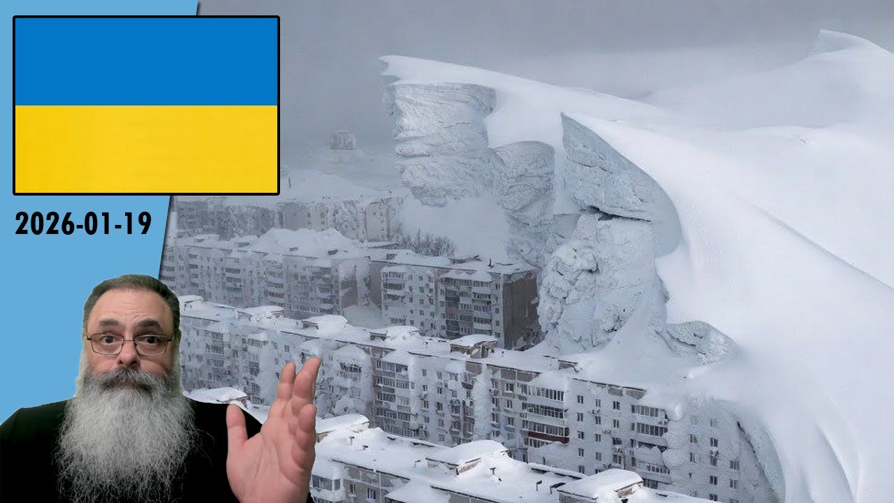 #Ucrânia 2026-01-19: FRIO RECORDE na RÚSSIA e na UCRÂNIA aumenta AS APOSTAS na GUERRA de ATRITO