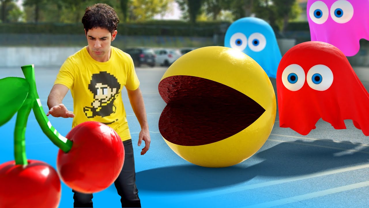 Pacman in Real Life - LokmanVideo