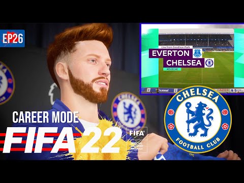 FIFA 22 - Chelsea Career Mode EP26: vs Everton (PS5)