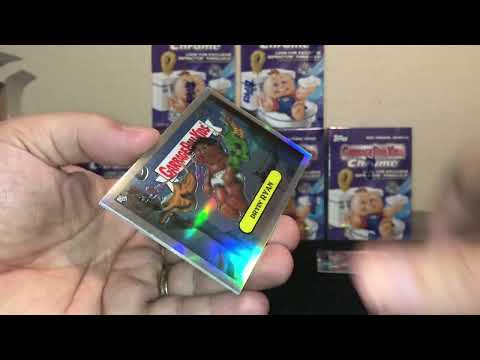 Garbage Pail Kids Chrome 6 Blaster Box Opening (Prism 108/199)