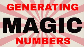 Mql5/Mql4 Coding Generating Unique Magic Numbers