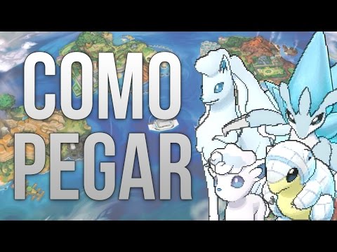 Onde achar Alolan Sandshrew e Alolan Vulpix em Pokémon Sun e Pokémon Moon!