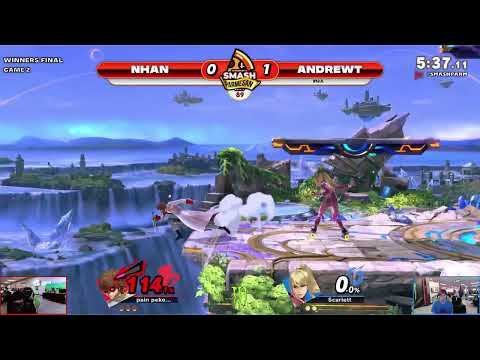 Nhan vs AndrewT - Smash Ultimate Singles Winners Final Smash Parmesan 89 - Joker vs Zero Suit Samus