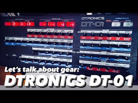 Let's talk about the DTRONICS DT-01 - Roland D-50 and D-05 controller